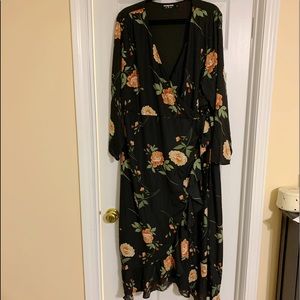 ASOS Wrap High-Lo Dress